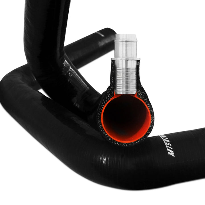 Mishimoto 96-00 Chevrolet Duramax 6.5L Turbo Black Diesel Silicone Hose Kit - Bull Strap