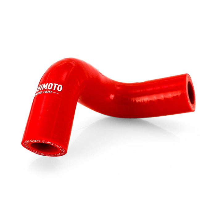 Mishimoto 96-02 Toyota 4Runner 3.4L (w/ Rear Heater) Silicone Heater Hose Kit - Red - Bull Strap
