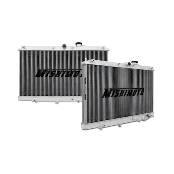 Mishimoto 97-01 Honda Prelude Manual Aluminum Radiator - Bull Strap