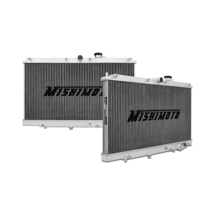 Mishimoto 97-01 Honda Prelude Manual Aluminum Radiator - Bull Strap