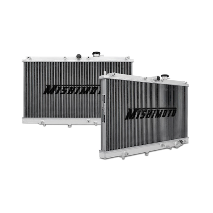 Mishimoto 97-01 Honda Prelude Manual Aluminum Radiator - Bull Strap