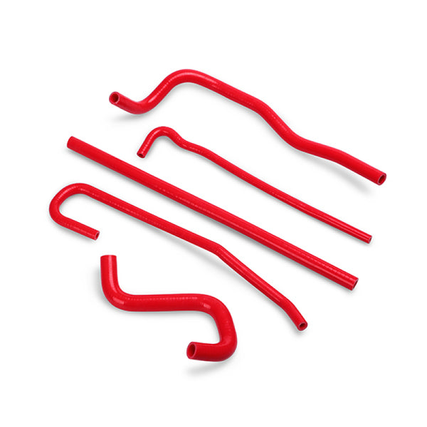 Mishimoto 97-04 Chevy Corvette/Z06 Red Silicone Ancillary Hose Kit - Bull Strap