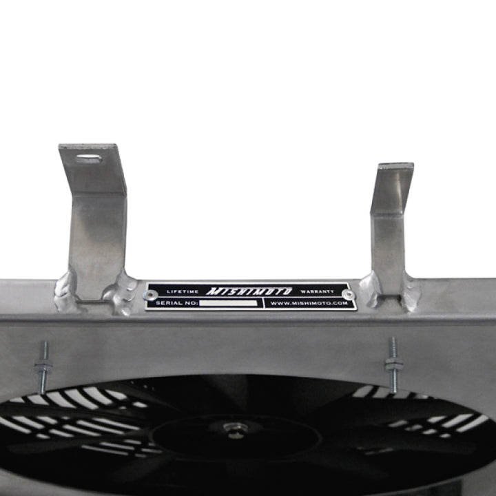 Mishimoto 97-04 Ford Mustang Aluminum Fan Shroud Kit (Does not fit with ABS Equipped Vehicle) - Bull Strap