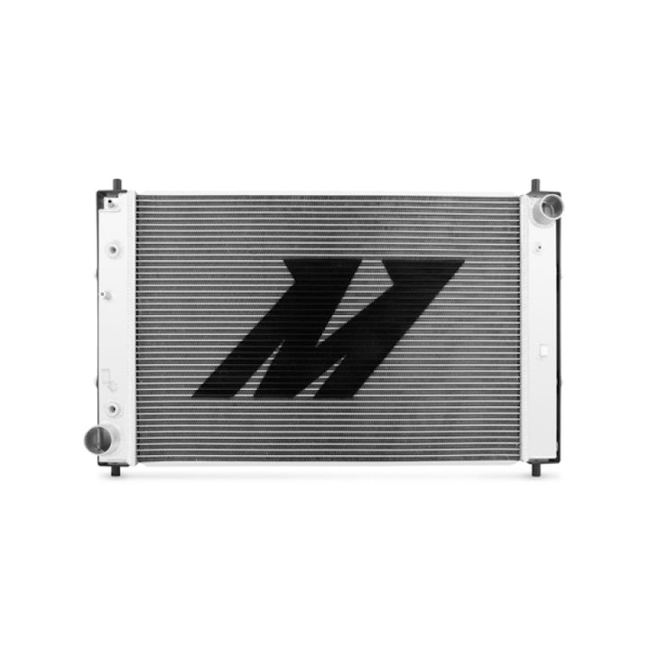 Mishimoto 97-04 Ford Mustang w/ Stabilizer System Automatic Aluminum Radiator - Bull Strap