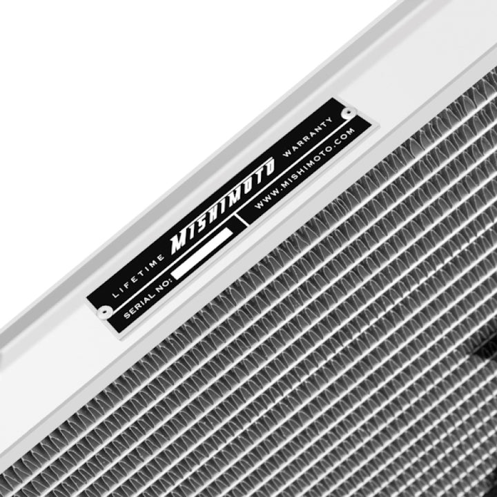 Mishimoto 97-04 Ford Mustang w/ Stabilizer System Manual Aluminum Radiator - Bull Strap