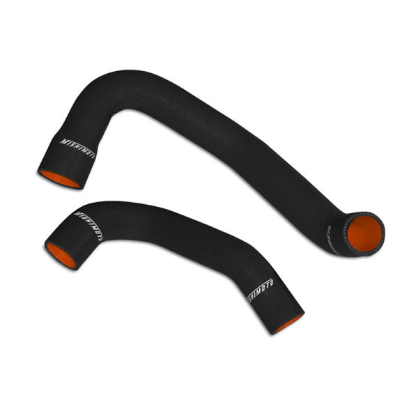 Mishimoto 97-04 Jeep Wrangler 6cyl Black Silicone Hose Kit - Bull Strap