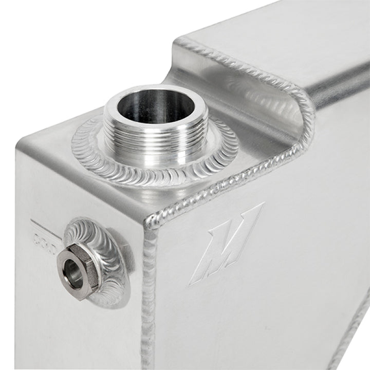 Mishimoto 99-03 Ford F-250 Aluminum Expansion Tank - Natural - Bull Strap