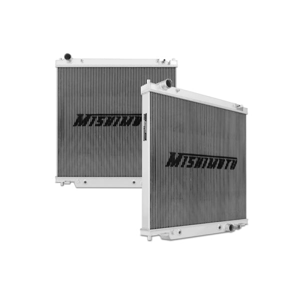 Mishimoto 99-03 Ford F250 w/ 7.3L Powerstroke Engine Aluminum Radiator - Bull Strap