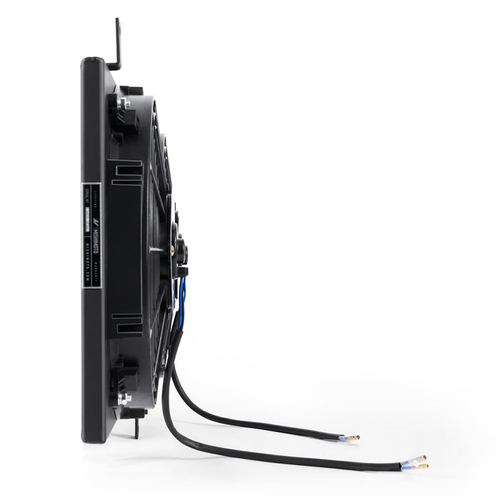 Mishimoto 99-05 Mazda Miata Aluminum Fan Shroud Black - Bull Strap