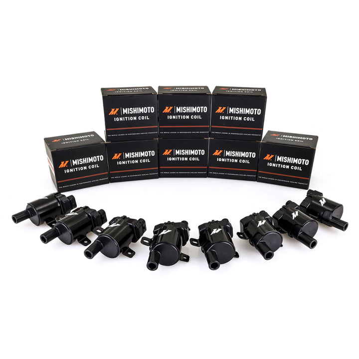 Mishimoto 99-07 GM Truck/Heatsink Style Ignition Coil Set - Bull Strap
