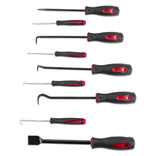 Mishimoto 9pc Scraper, Hook and Pick Tool Kit - Bull Strap