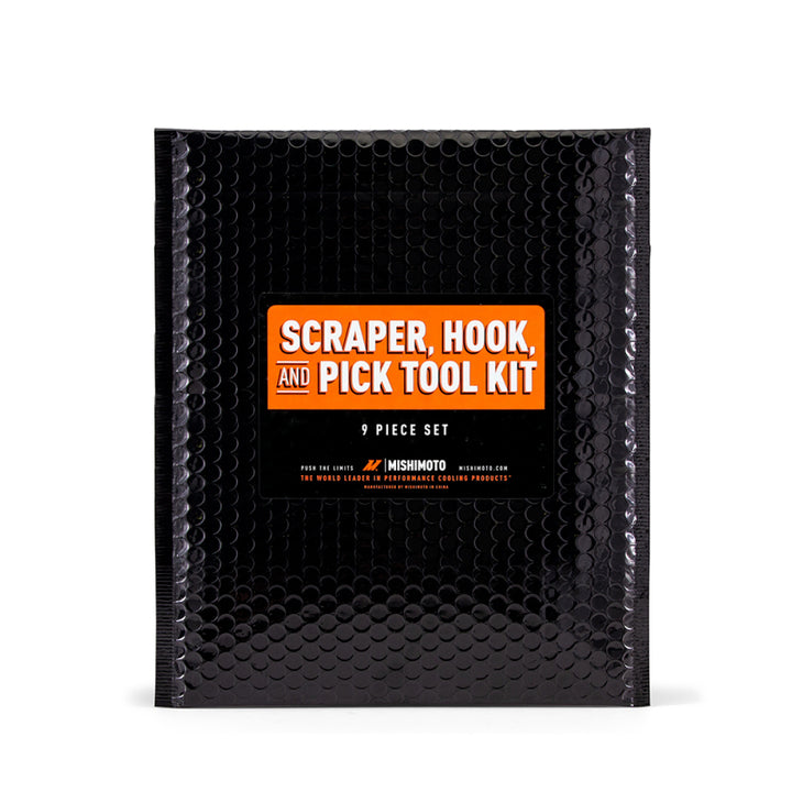 Mishimoto 9pc Scraper, Hook and Pick Tool Kit - Bull Strap