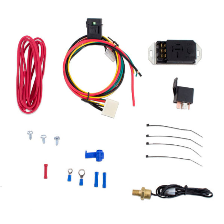 Mishimoto Adjustable Fan Controller Kit - 1/8in NPT Style Temp Sensor - Bull Strap