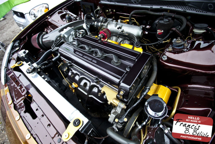 Mishimoto Aluminum Coolant Reservoir Tank - Bull Strap