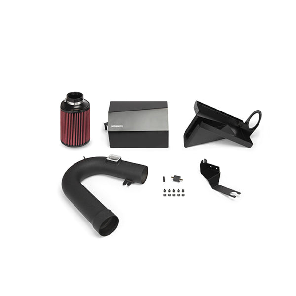 Mishimoto BMW 12-13 320i/328i / 14-15 428i / 15-16 228i Performance Air Intake Kit - Wrinkle Black - Bull Strap