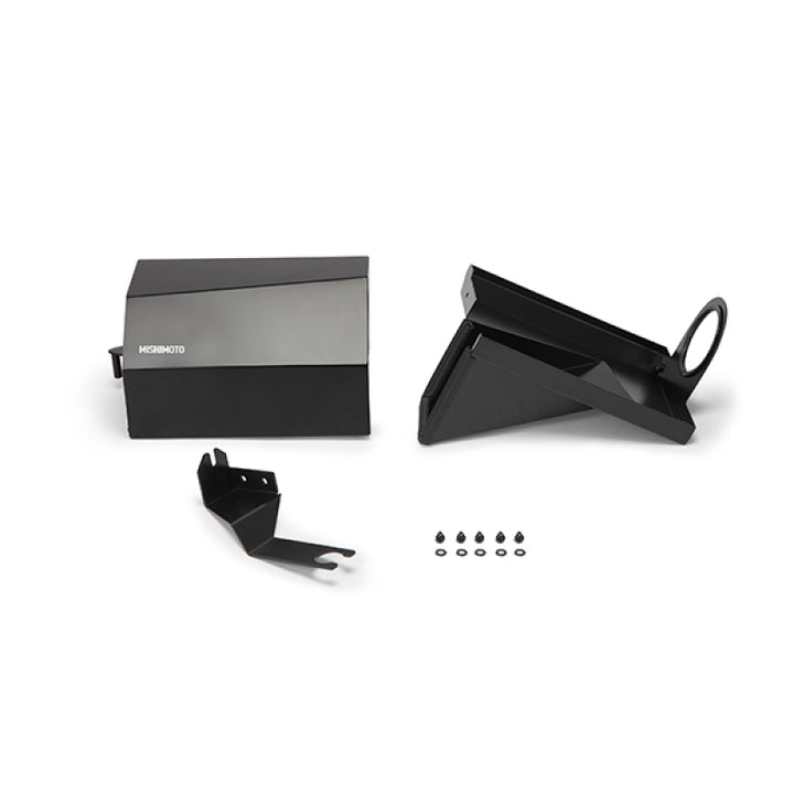 Mishimoto BMW 12-13 320i/328i / 14-15 428i / 15-16 228i Performance Air Intake Kit - Wrinkle Black - Bull Strap
