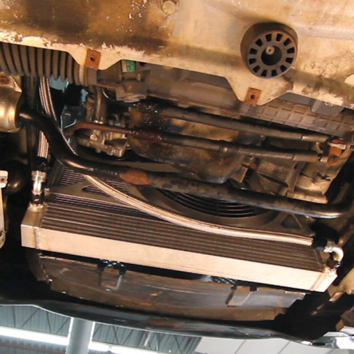 Mishimoto BMW E46 M3 Oil Cooler Kit - Bull Strap