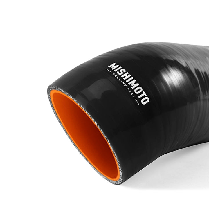 Mishimoto BMW E90/E92 w/ N52 Engine Black Silicone Intake Boot - Bull Strap