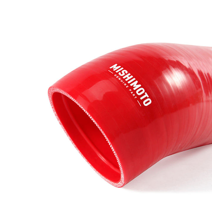 Mishimoto BMW E90/E92 w/ N52 Engine Red Silicone Intake Boot - Bull Strap