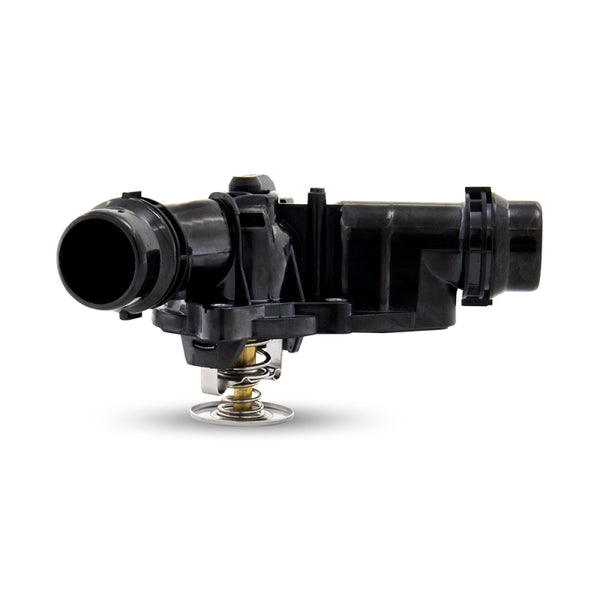 Mishimoto BMW M52/M54/M56 Racing Thermostat w/Housing - 70 Deg. C - Bull Strap