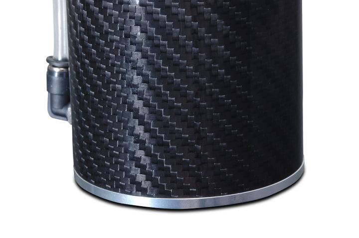 Mishimoto Carbon Fiber Oil Catch Can 10mm Fittings - Bull Strap