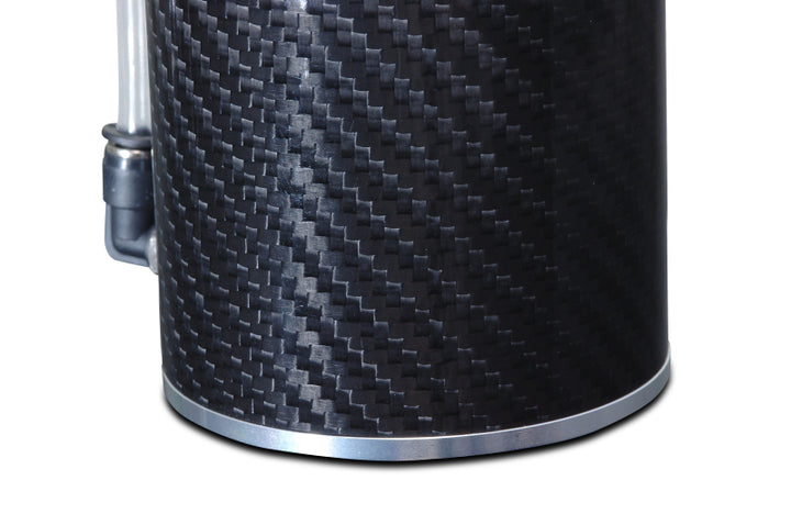 Mishimoto Carbon Fiber Oil Catch Can 10mm Fittings - Bull Strap