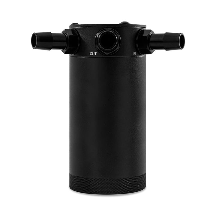 Mishimoto Compact Baffled Oil Catch Can - 3-Port - Bull Strap