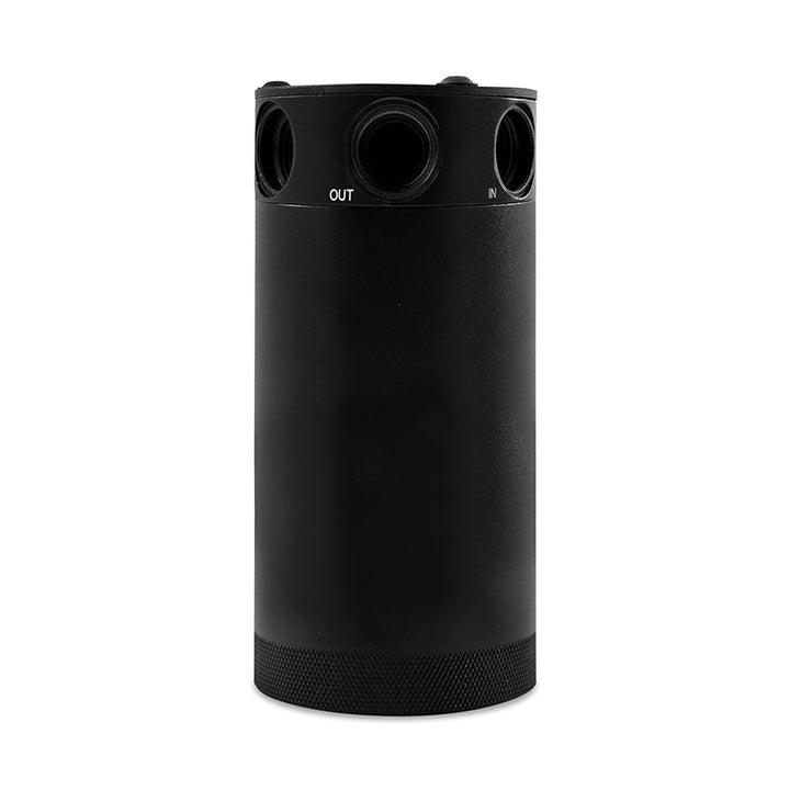 Mishimoto Compact Baffled Oil Catch Can - 3-Port - Bull Strap