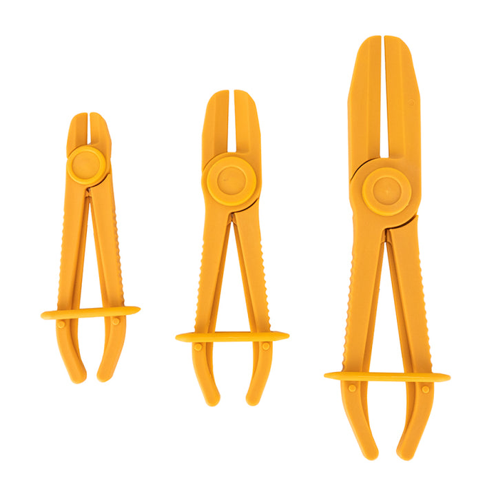 Mishimoto Flexible Hose Clamp Pinch-Off Plier Set - 3pc - Bull Strap