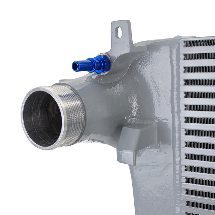 Mishimoto Ford Explorer ST 2020+ Performance Intercooler - Silver - Bull Strap