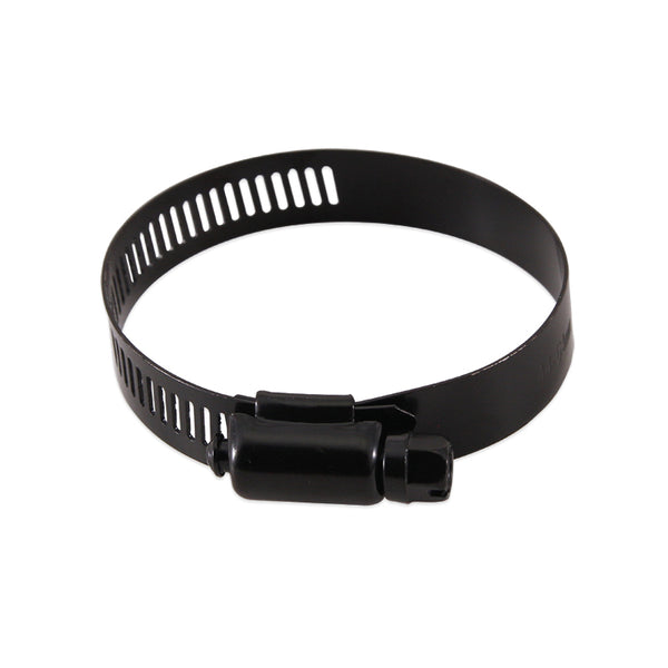 Mishimoto High-Torque Worm Gear Clamp 0.83in.-1.73in. (21mm-44mm) - Pack of 10 (Black) - Bull Strap