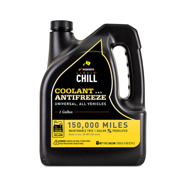 Mishimoto Liquid Chill EG Coolant, Universal, Yellow - Bull Strap