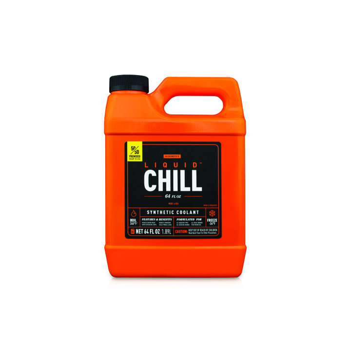 Mishimoto Liquid Chill Synthetic 64oz Engine Coolant - Premixed - Bull Strap