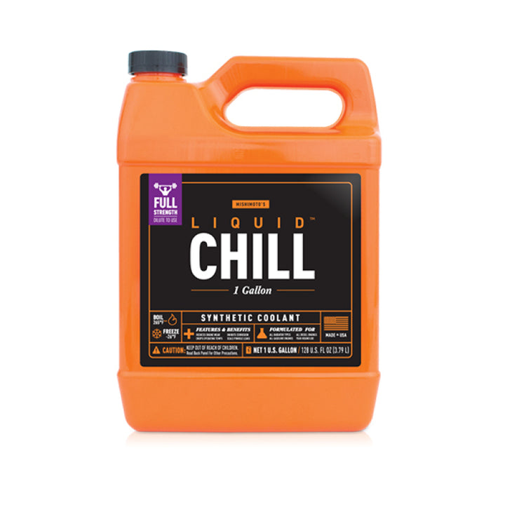 Mishimoto Liquid Chill Synthetic Engine Coolant - Full Strength - Bull Strap
