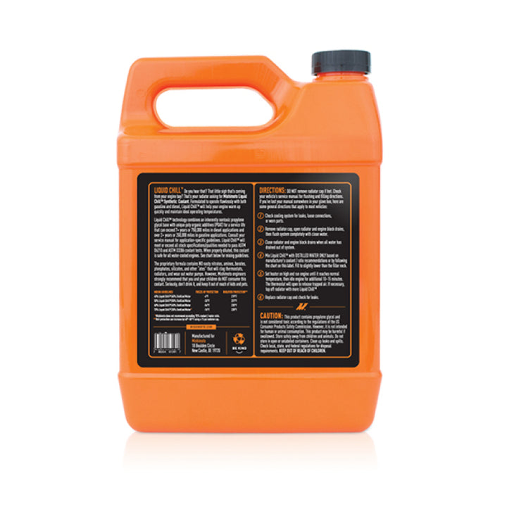 Mishimoto Liquid Chill Synthetic Engine Coolant - Full Strength - Bull Strap