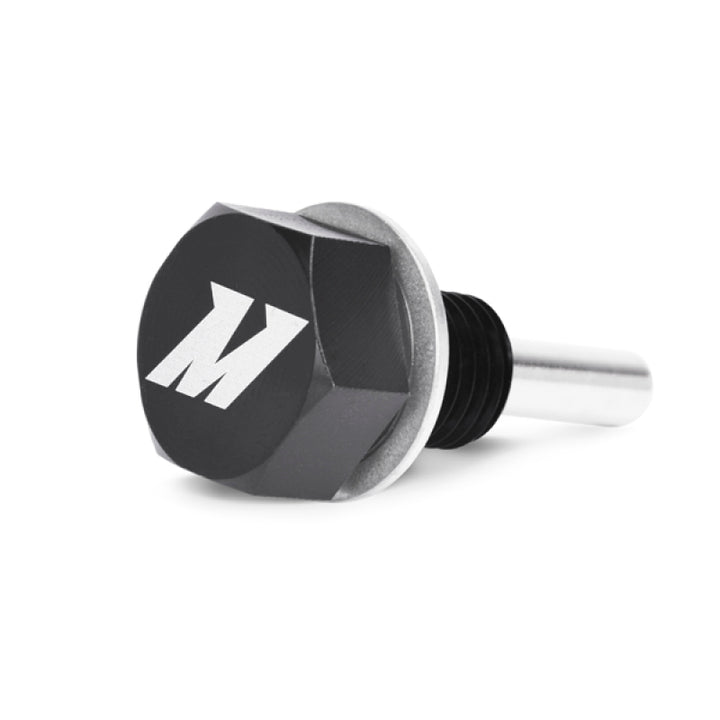 Mishimoto Magnetic Oil Drain Plug M12 x 1.5 Black - Bull Strap