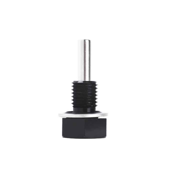 Mishimoto Magnetic Oil Drain Plug M12 x 1.5 Black - Bull Strap