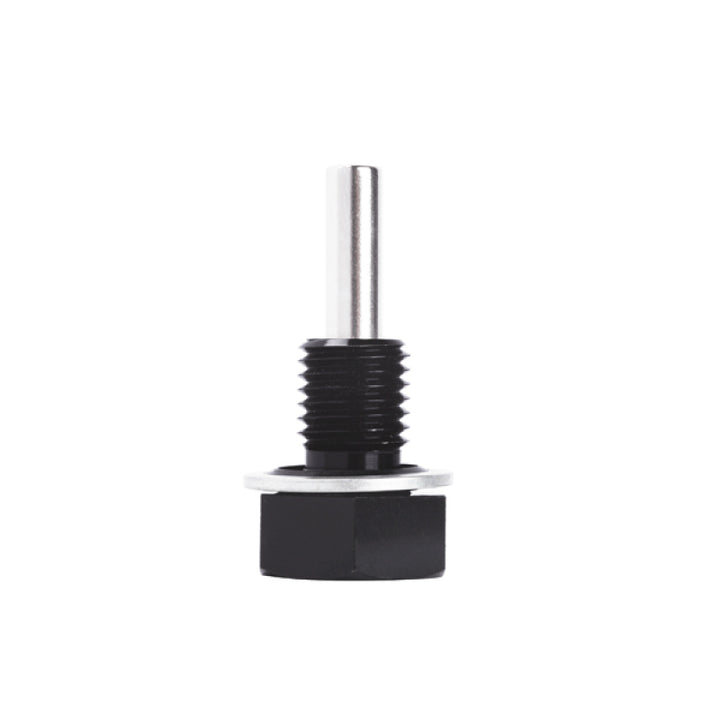 Mishimoto Magnetic Oil Drain Plug M12 x 1.5 Black - Bull Strap