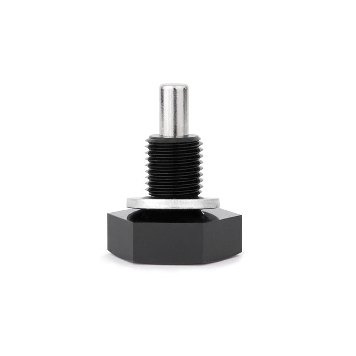 Mishimoto Magnetic Oil Drain Plug M12x1.75 Black - Bull Strap