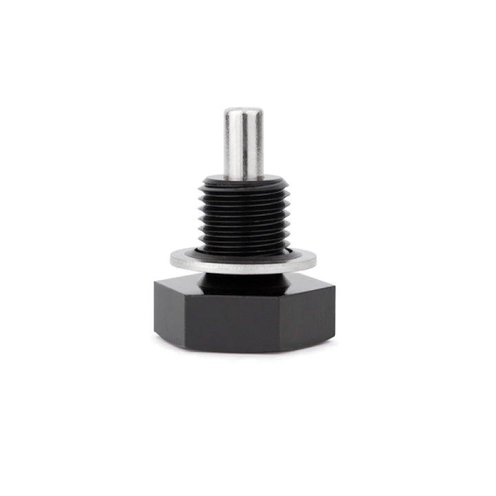 Mishimoto Magnetic Oil Drain Plug M14 x 1.5 Black - Bull Strap