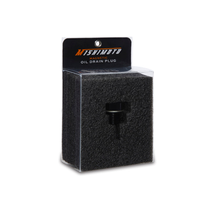Mishimoto Magnetic Oil Drain Plug M18 x 1.5 Black - Bull Strap