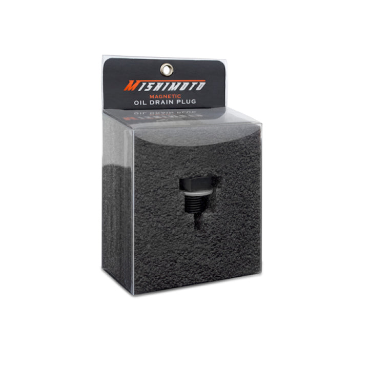 Mishimoto Magnetic Oil Drain Plug M20 x 1.5 Black - Bull Strap