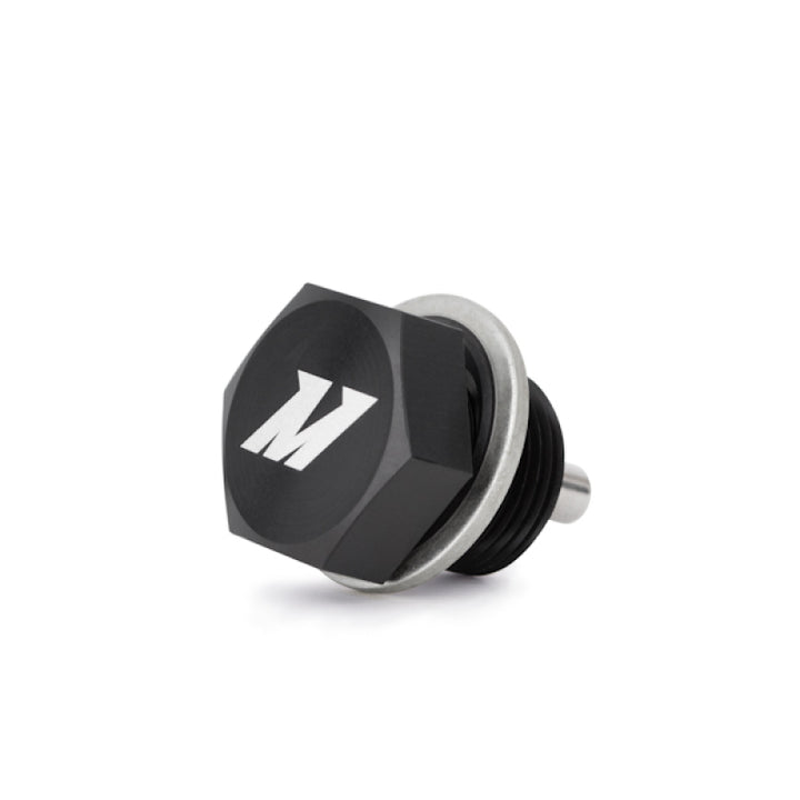 Mishimoto Magnetic Oil Drain Plug M20 x 1.5 Black - Bull Strap