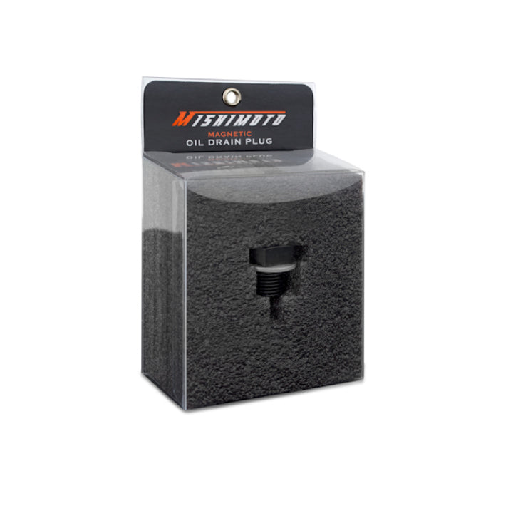 Mishimoto Magnetic Oil Drain Plug M20 x 1.5 Black - Bull Strap