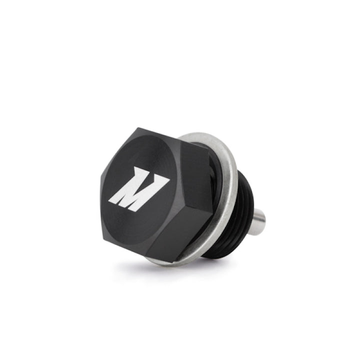 Mishimoto Magnetic Oil Drain Plug M20 x 1.5 Black - Bull Strap