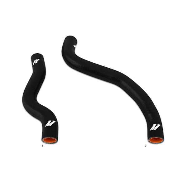 Mishimoto Mitsubishi EVO 6 Black Silicone Hose Kit - Bull Strap