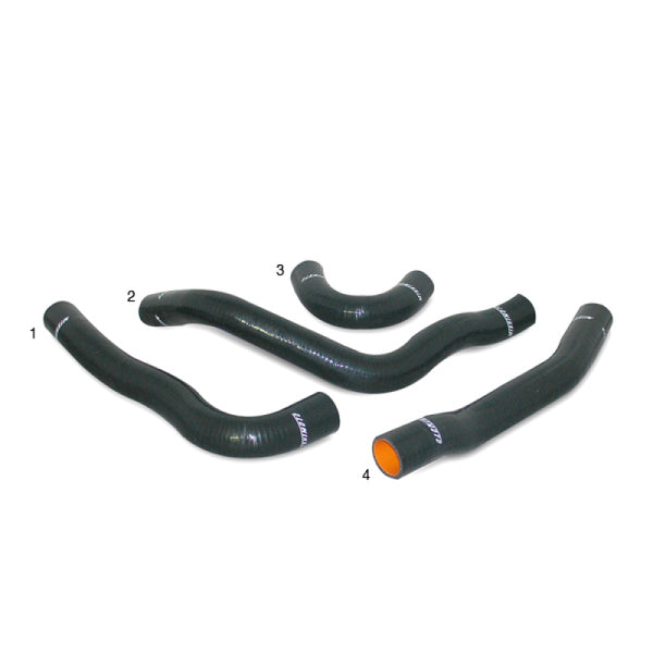 Mishimoto Mitsubishi EVO X Black Silicone Hose Kit - Bull Strap