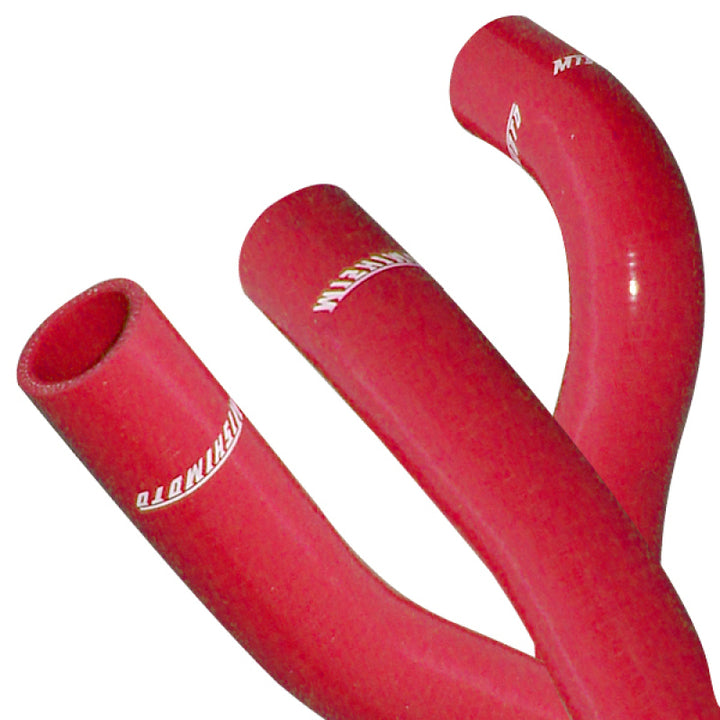 Mishimoto Mitsubishi EVO X Red Silicone Hose Kit - Bull Strap