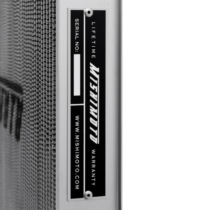 Mishimoto Mitsubishi Lancer Evo IV-VI Manual Aluminum Radiator - Bull Strap