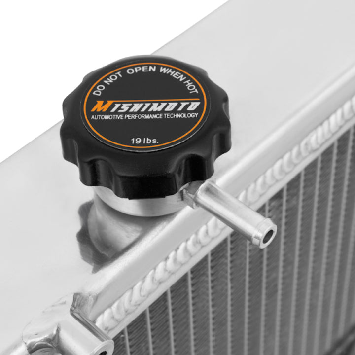 Mishimoto Mitsubishi Lancer Evo IV-VI Manual Aluminum Radiator - Bull Strap